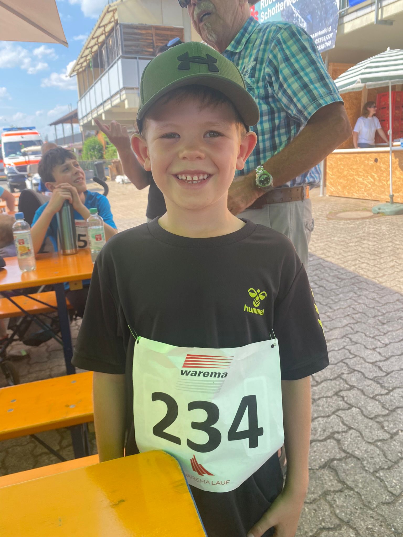 Henri beim Warema Lauf